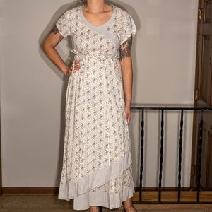 April Cornell faux wrap dress